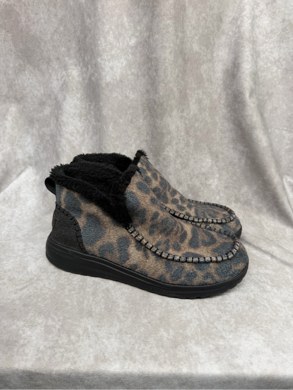 Hey Dude Denny Cheetah Booties